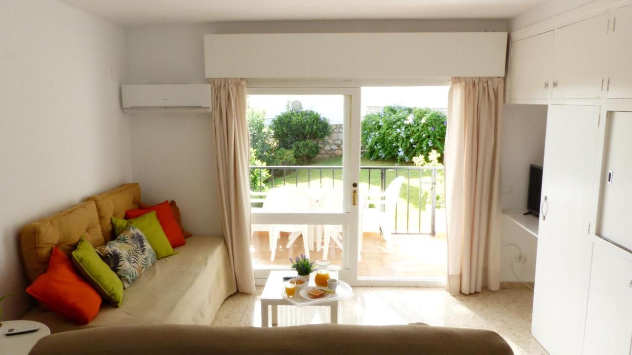 Studio With Access To The Garden. Open Pool. Beach Very Close. Wifi & Netflix Free Apartment Benalmádena Exterior foto